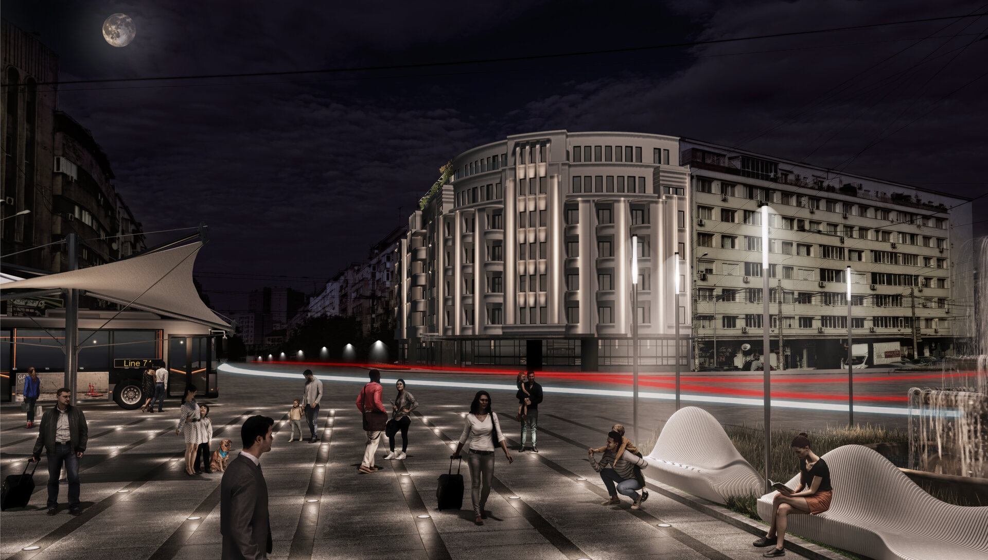 Regenerarea urbană a Pieței Gării de Nord prin reabilitarea și conversia funcțională a Hotelului Dunărea